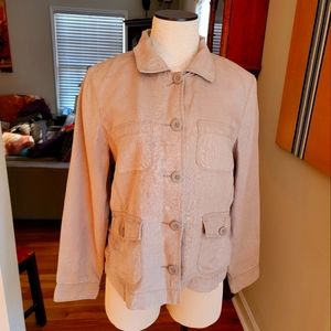 Vintage L.L. Bean Linen Jacket